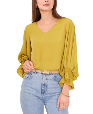 Vince Camuto - Plus Size Balloon-Sleeve Top