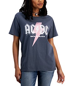 Juniors’ Cotton ACDC Relaxed T-Shirt