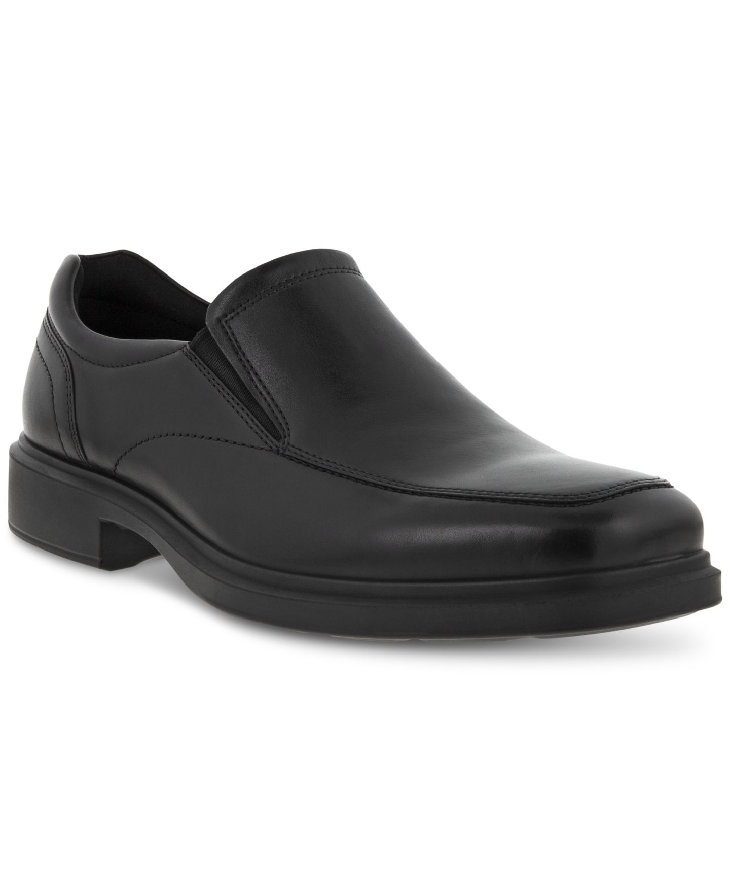 Мужские туфли Ecco Helsinki Slip-On, цвет: Чёрный — фото 1