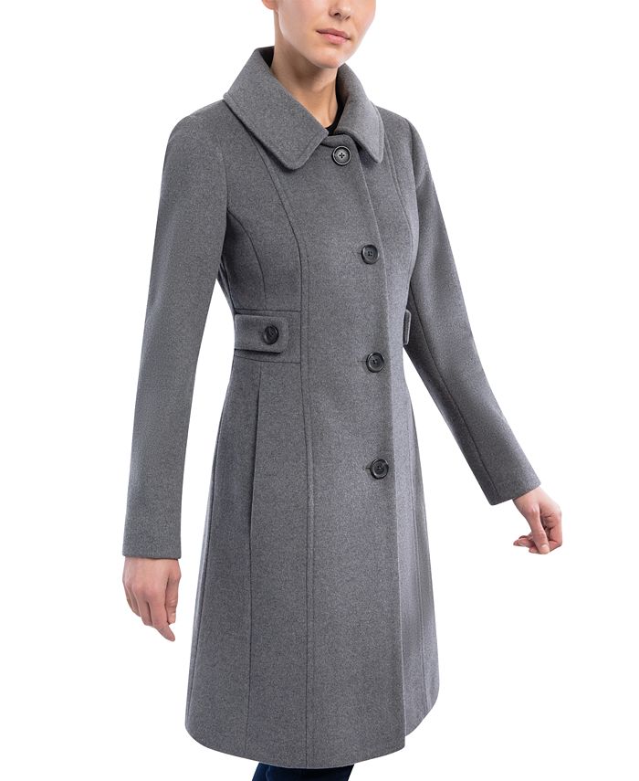 Anne Klein Women's ClubCollar Walker Coat & Reviews Coats & Jackets