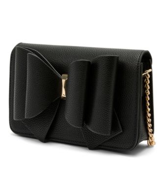 Women's Overflap Double Bowtie Crossbody Bag