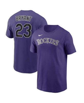 Lids Kris Bryant Colorado Rockies Nike Player Name & Number T-Shirt