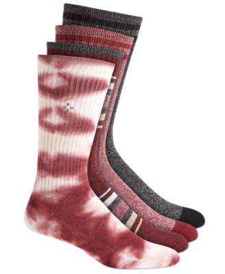 Sun + Stone - Men's 4-Pairs of Assorted Socks