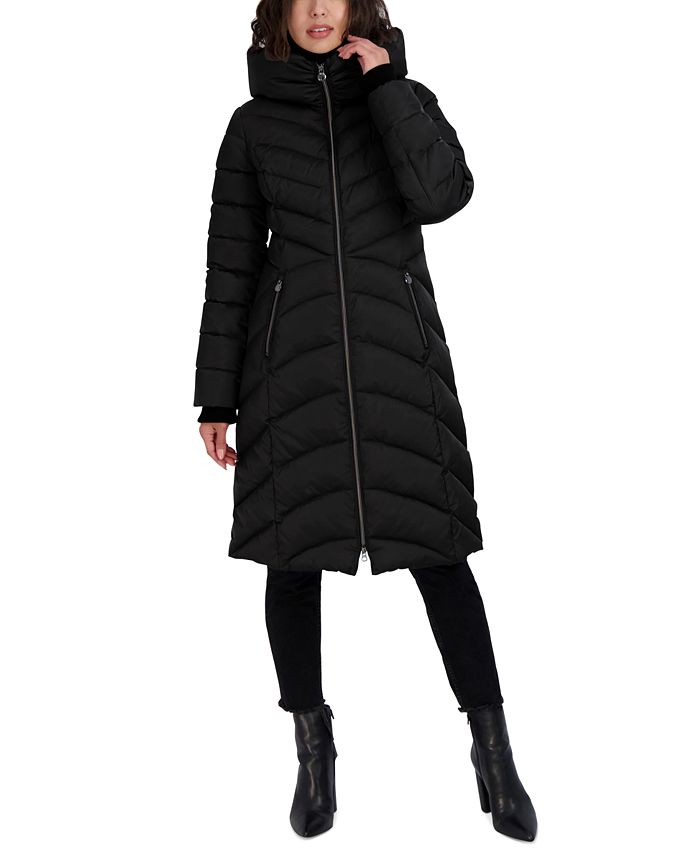 Laundry by Shelli Segal Women's Hooded Puffer Coat Macy's