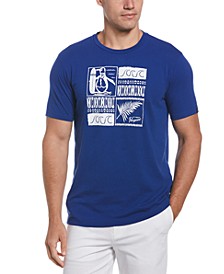 Men's Slim Fit Graphic-Print T-Shirt 