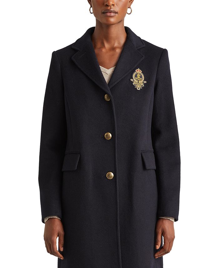 Lauren ralph lauren new arrivals flap pocket reefer coat