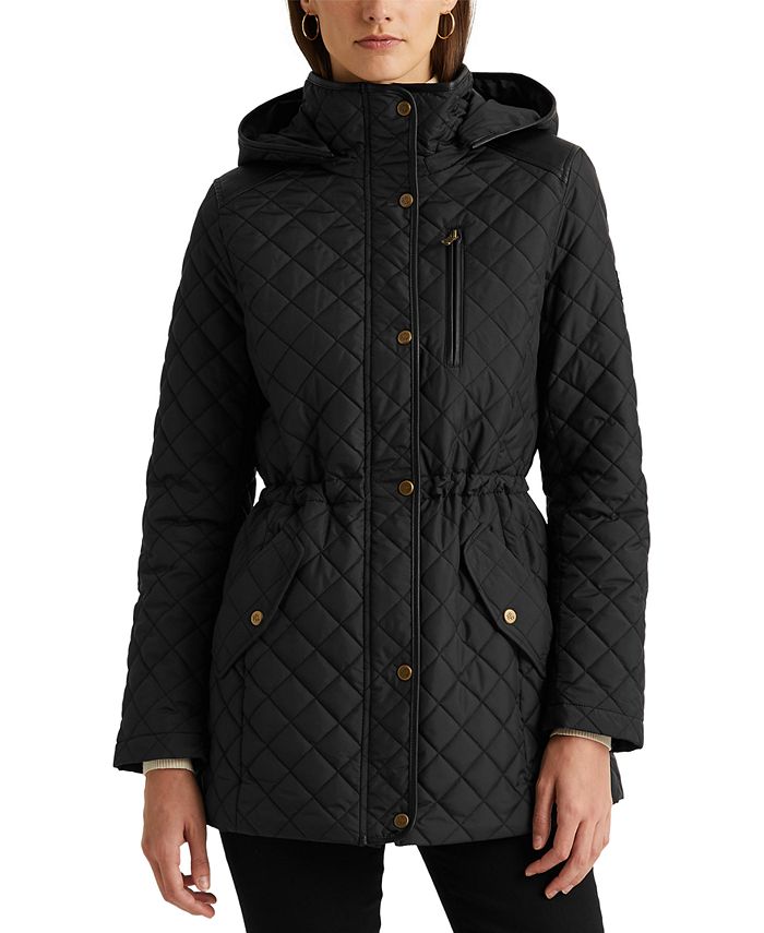 kan opfattes boliger Puno Lauren Ralph Lauren Women's Quilted Hooded Coat, Created for Macy's &  Reviews - Coats & Jackets - Women - Macy's