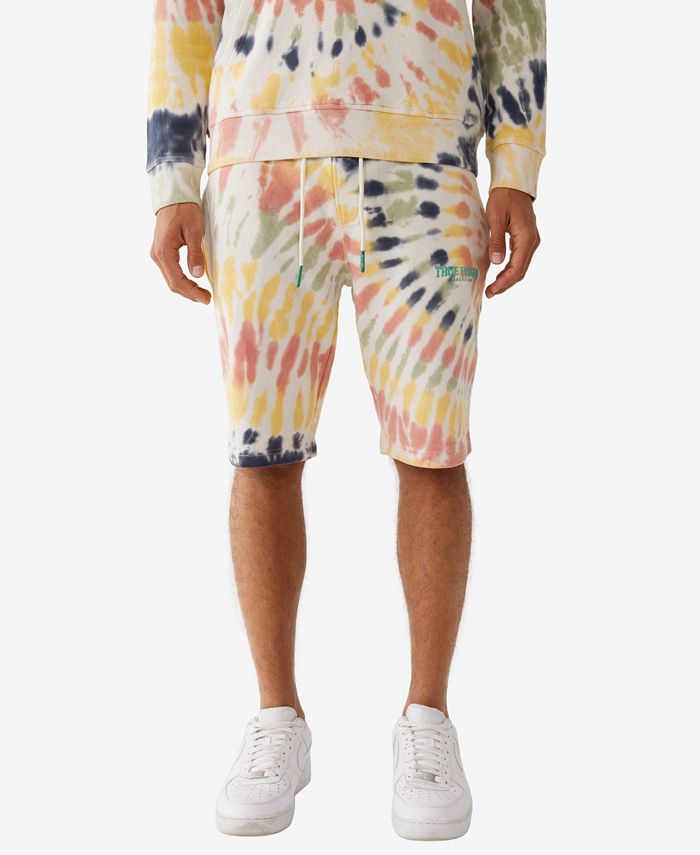 True religion clearance tie dye shorts
