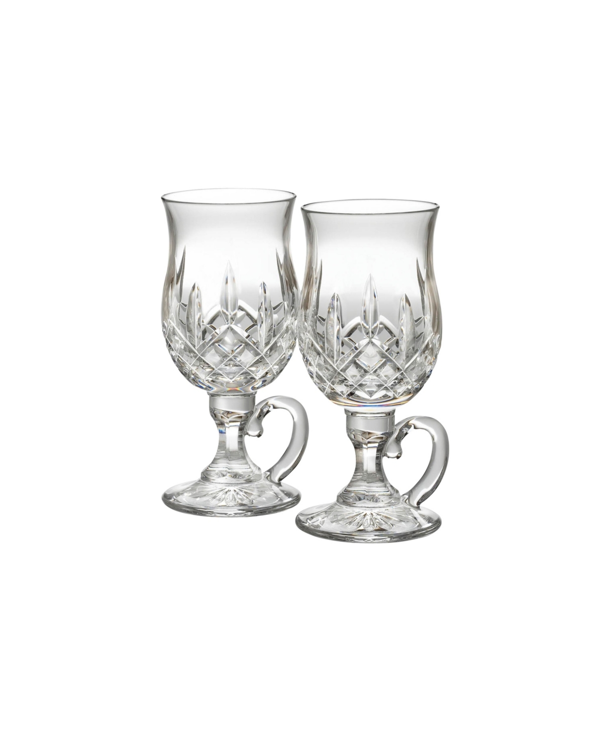 Waterford Lismore Irish Coffee Set, 2 Pieces, 8 oz In Clear