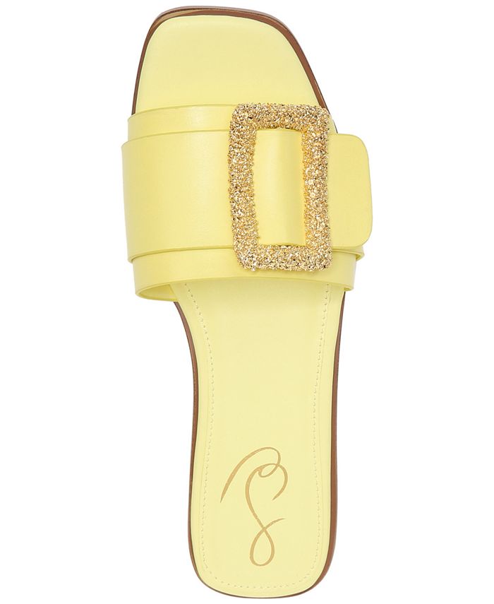 Sam Edelman Women's Inez Buckle Flat Sandals Macy's