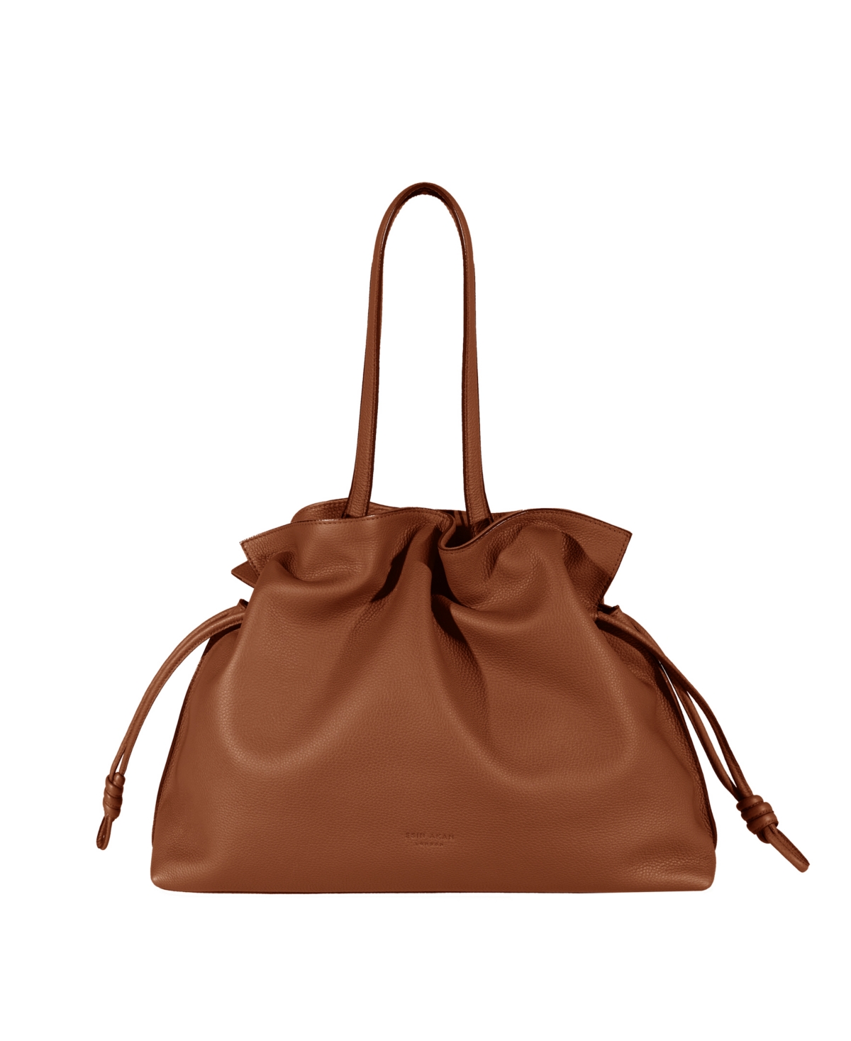 Women's Emma Leather Tote Bag - Brown