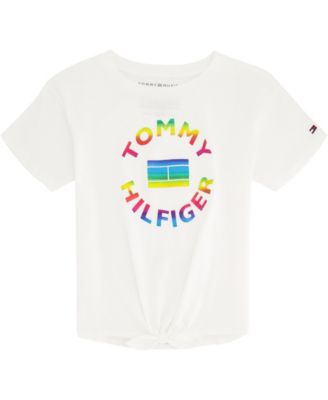 tommy hilfiger rainbow shirt