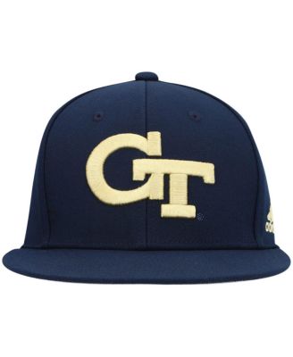 Men's Navy Georgia Tech Yellow Jackets Team On-Field Baseball Fitted Hat