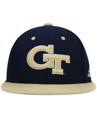 Men's Navy Georgia Tech Yellow Jackets On-Field Baseball Fitted Hat
