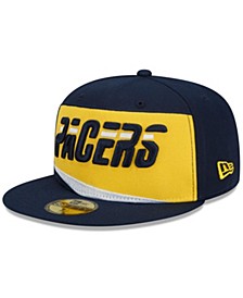 Men's Navy Indiana Pacers 2021/22 City Edition Official 59FIFTY Fitted Hat