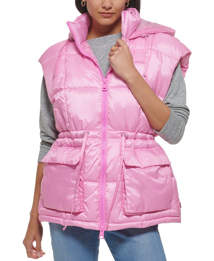Levi's Women's Hooded Anorak Puffer Vest & Reviews - Coats & Jackets - Women  - Macy's