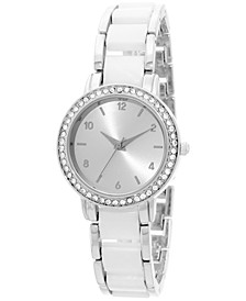 Women's Silver-Tone Bracelet Watch 30mm, Created for Macy's