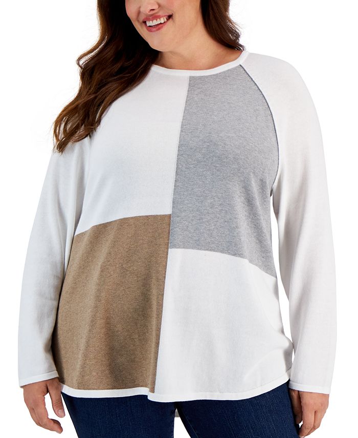 Macy's karen scott plus size sweaters 2025