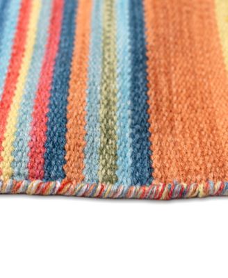 Sonoma Malibu Stripe 5' x 7'6" Outdoor Area Rug