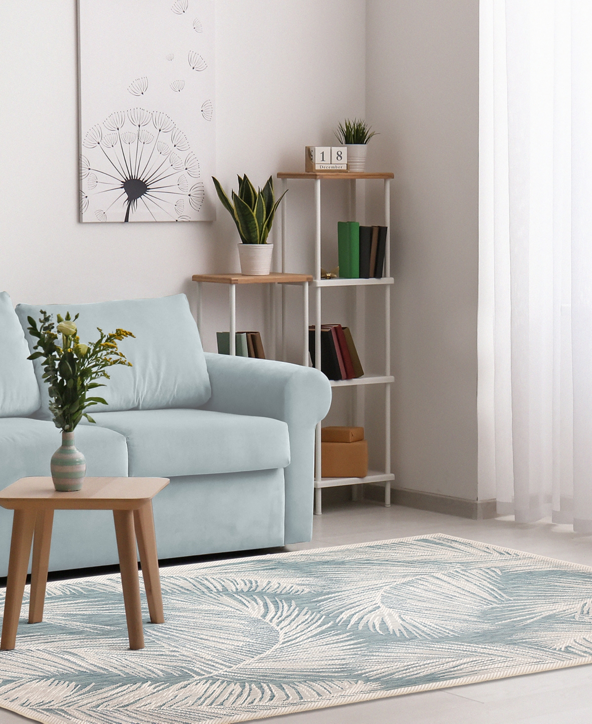 Liora Manne' Carmel Fronds 9'3