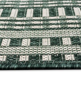 Malibu Etched Border Area Rug