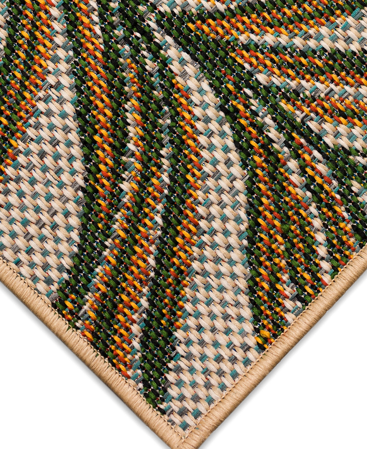 Liora Manne' Patio La Palma Outdoor Area Rug - Blue