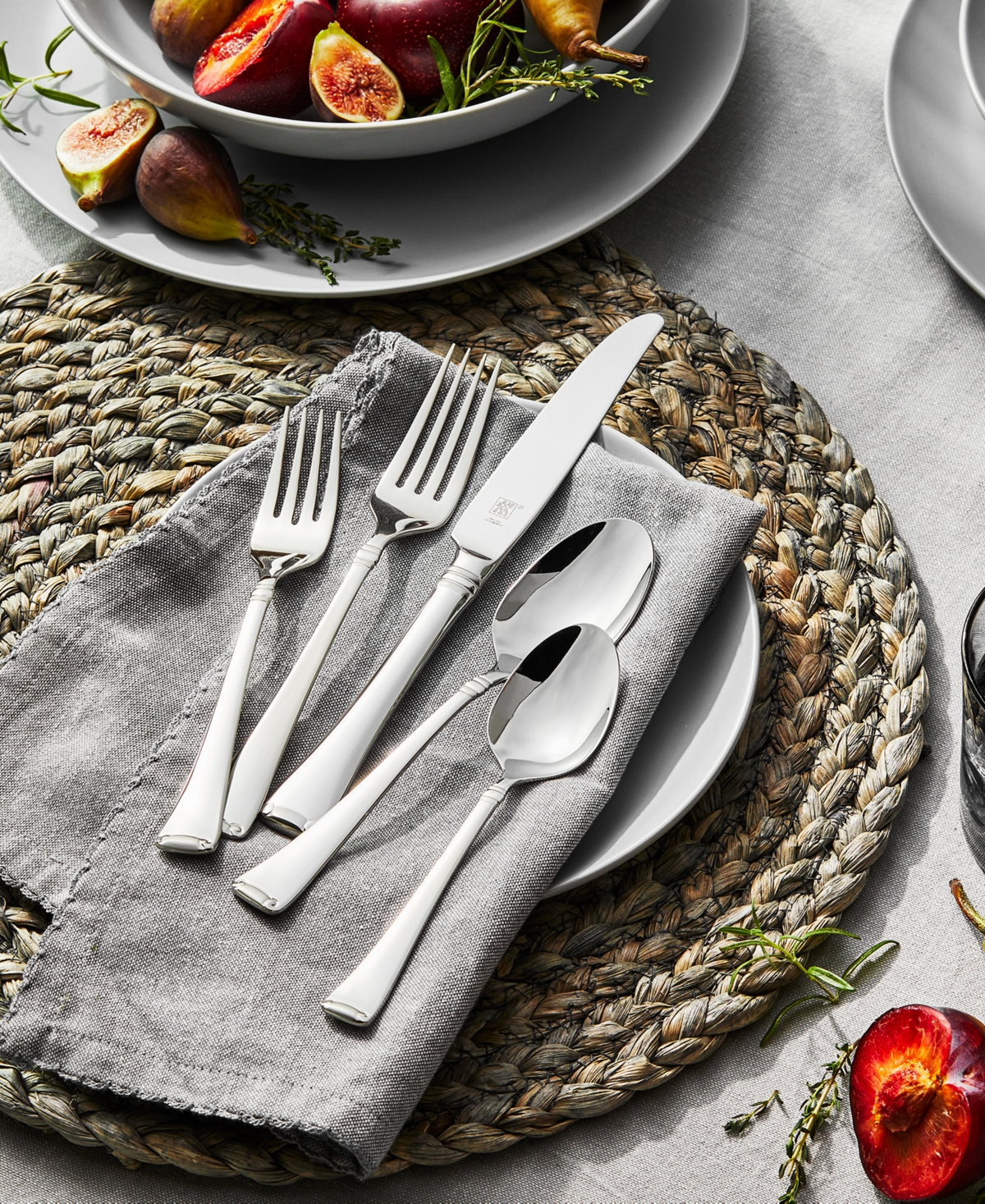 Zwilling J.a. Henckels Twin Brand Angelico 18/10 Stainless Steel 45-Pc. Flatware Set, Service for 8