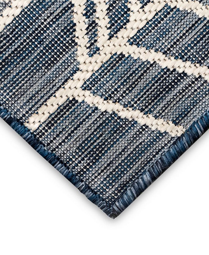 Liora Manne' Carmel Chevron 1'11" x 7'6" Runner Outdoor Area Rug Macy's