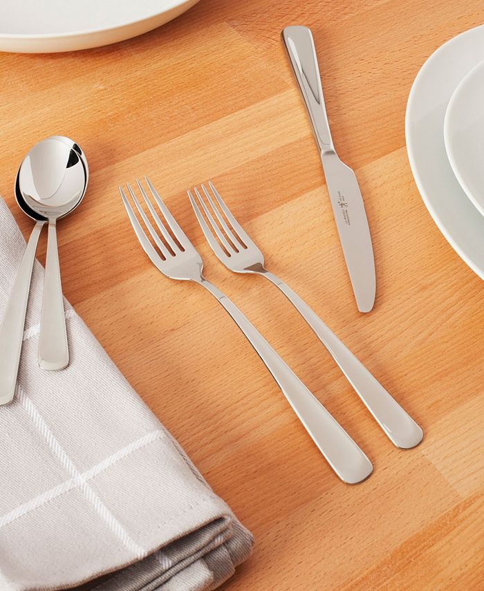 J.A. Henckels Zwilling Silvano 18/10 Stainless Steel 45Piece Flatware