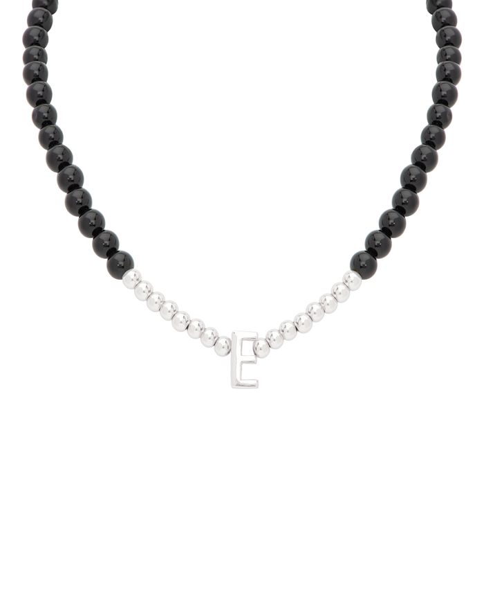 Macy's black onyx necklace hotsell