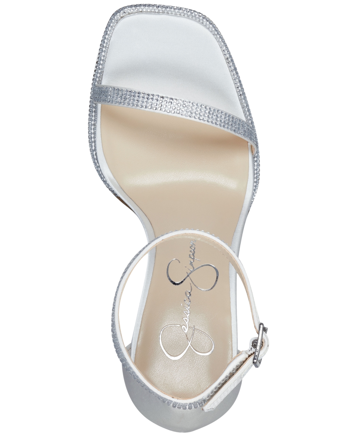 Jessica Simpson Women's Bridal Ostey Ankle-Strap Dress Sandals