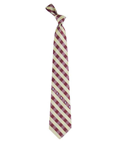 Eagles Wings Florida State Seminoles Checked Tie