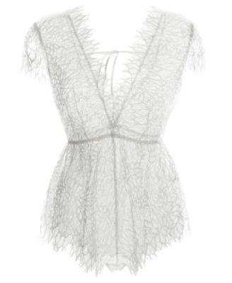 Women's Ava Sheer Lace Lingerie Romper