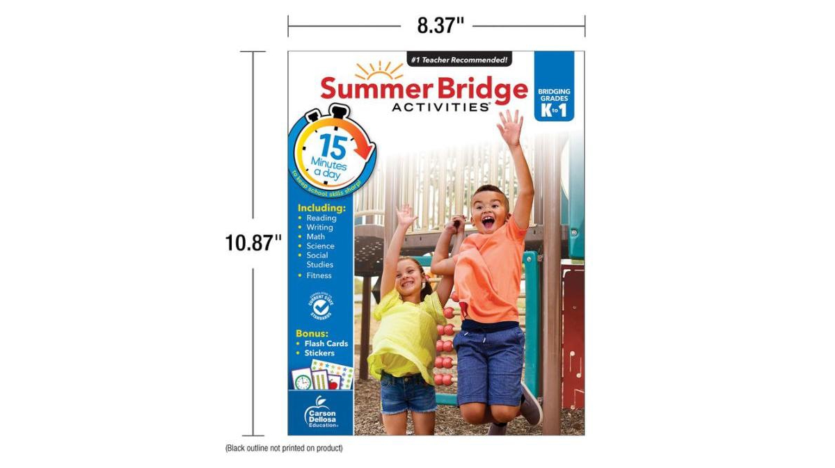 Summer Bridge Activities, Grades K - 1: Bridging Grades Kindergarten to First by Summer Bridge Activities