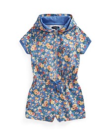Little Girls Floral Spa Terry Romper