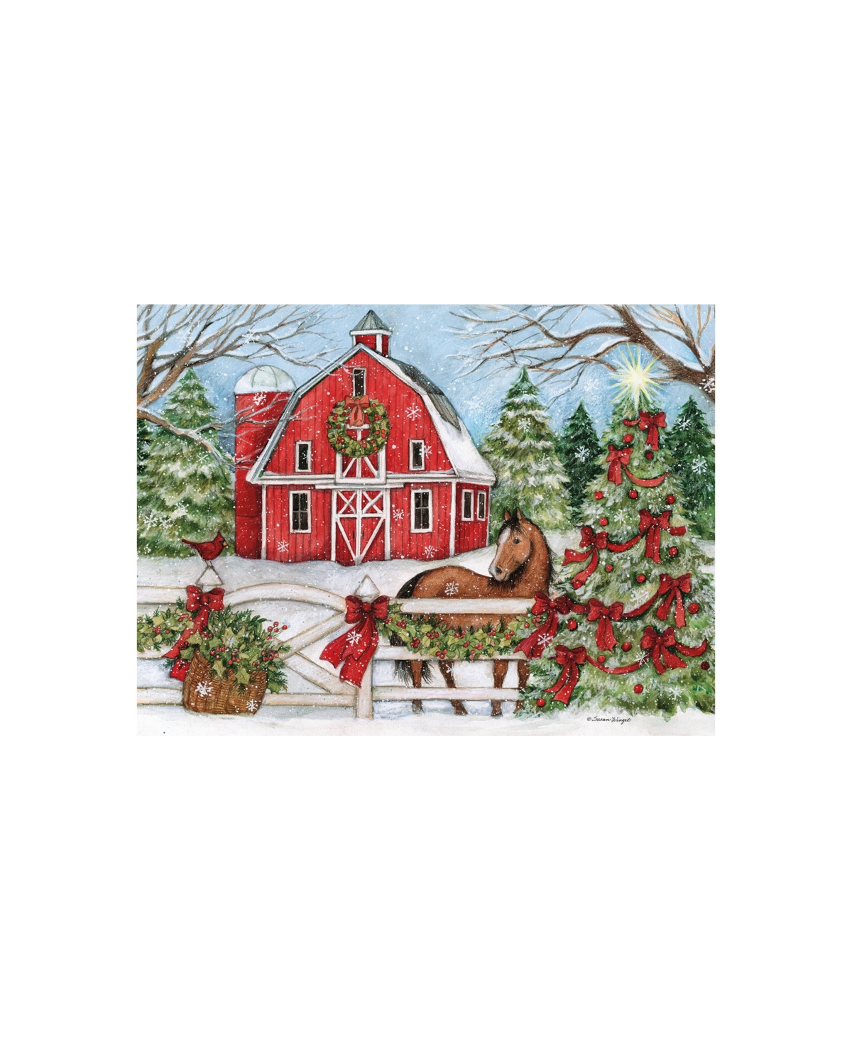 Heartland Holiday Boxed Christmas Cards - Multi