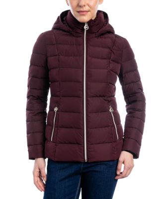 Michael Kors Women's Petite Hooded 
