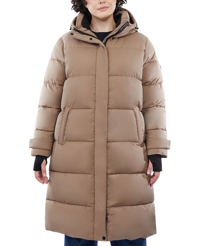 Michael Kors Women's Size Hooded Coat - Macy's