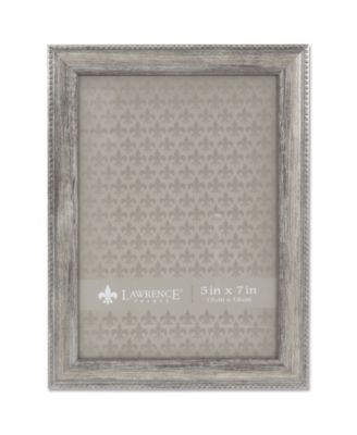 Lawrence Frames Classic Bead Border Burnished Picture Frame, 5" X 7 ...