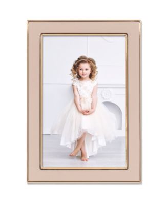 Metal and Enamel Picture Frame, 4" x 6"