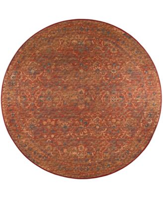 Jericho Washable JC3 6' x 6' Round Area Rug