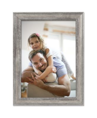 Classic Bead Border Burnished Picture Frame, 5" x 7"