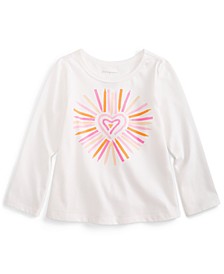 Baby Girls Crayon Heart T-Shirt, Created for Macy's