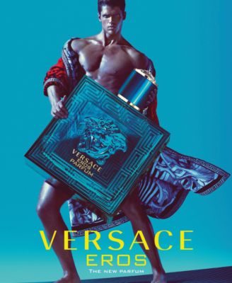 Versace Mens Eros Parfum Fragrance Collection In Transparent