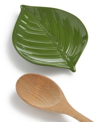 Martha Stewart Collection - Leaf Figural Spoon Rest