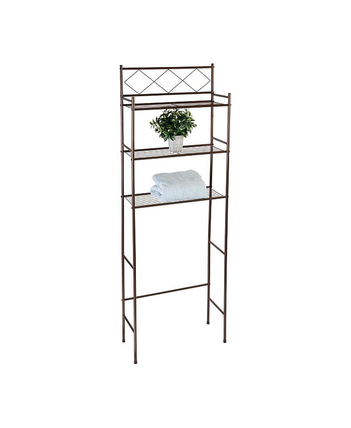 Honey Can Do Over The Toilet Space Saver 3 Tier Shelf Macy's