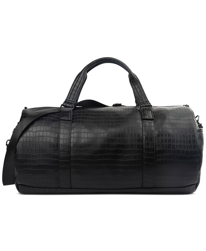 Leather duffle cheap bag macys
