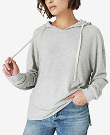 Women's Long-Sleeve Hooded Top
