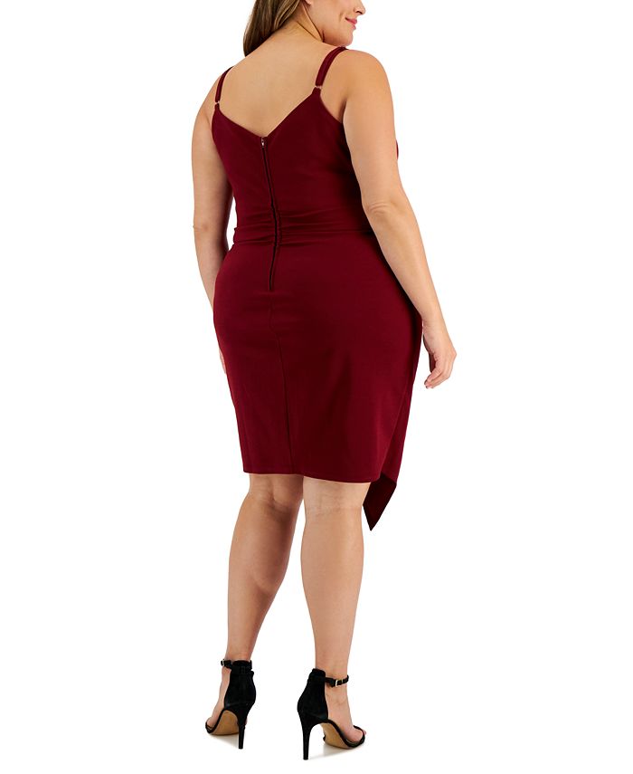 Emerald Sundae Trendy Plus Size Pleated-Waist Dress & Reviews - Trendy Plus Sizes - Plus Sizes