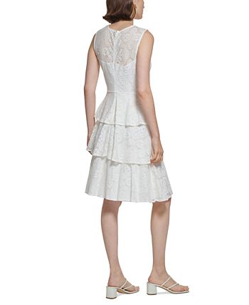 Calvin klein lace dress new arrivals